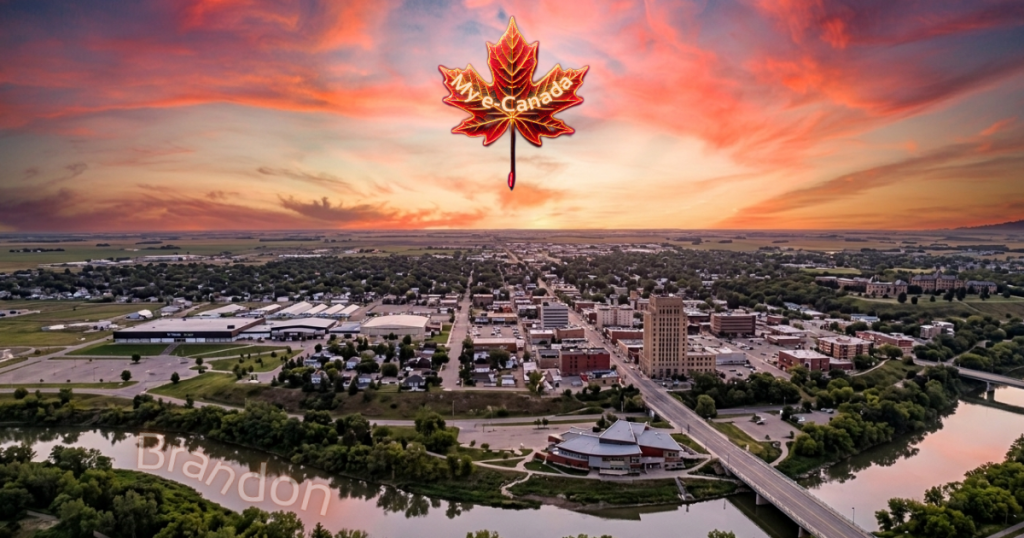 Wayne A. Cargill ~ Client Scout graphic design for Wayne A. Cargill Agency My e-Canada: Brandon digital content logo