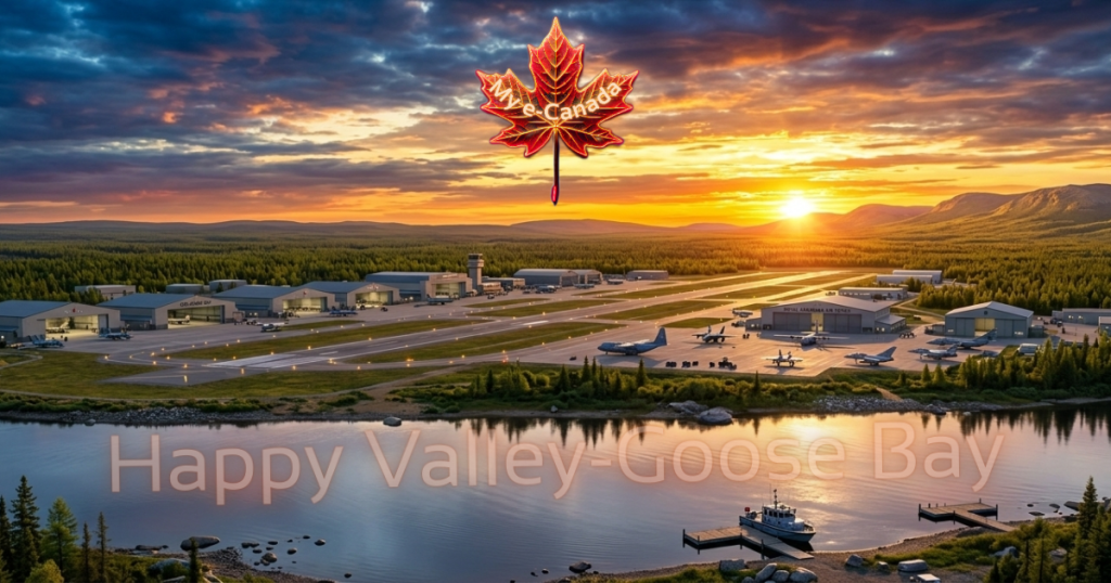 Wayne A. Cargill ~ Client Scout graphic design for Wayne A. Cargill Agency My e-Canada: Happy Valley-Goose Bay digital content