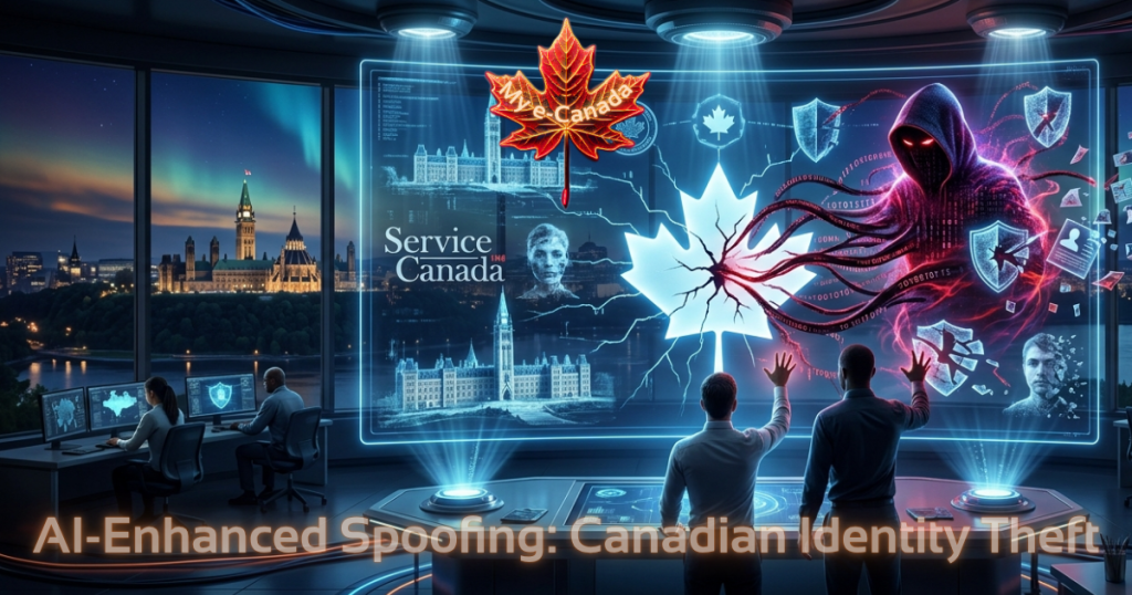 Wayne A. Cargill ~ Client Scout graphic design for Wayne A. Cargill Agency My e-Canada Word On The Street AI Enhanced Spoofing: Canadian Identity Theft Investigative News Exposé and Advanced Image Cloning digital gallery