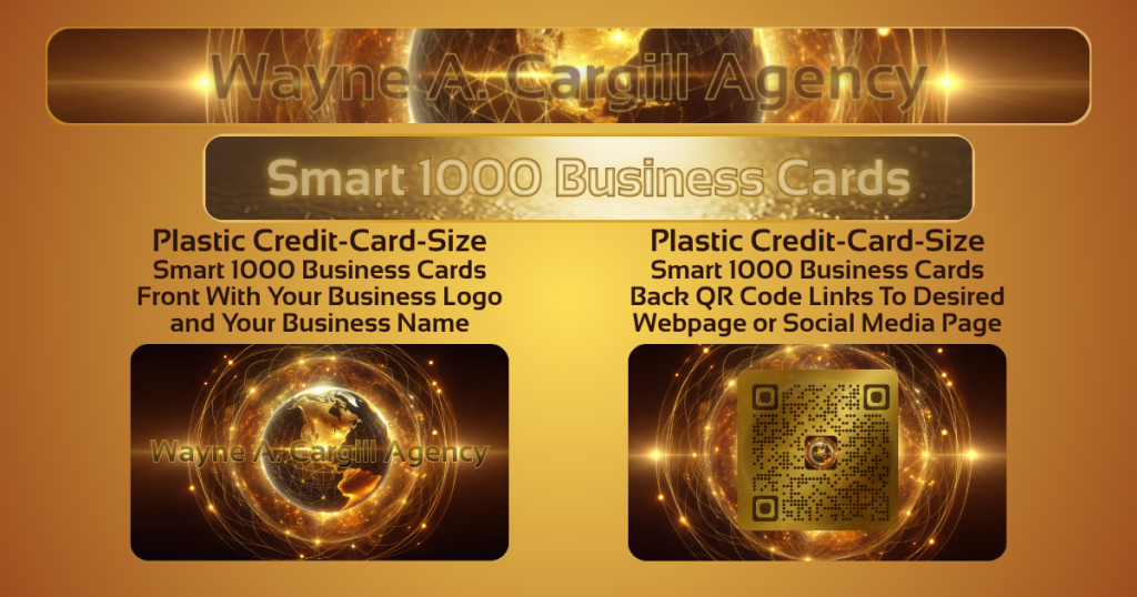 Wayne A. Cargill ~ Client Scout graphic design for Wayne A. Cargill Agency Smart 1000 Business Cards for My e-Canada Word On The Street Forever Chemicals Found: Couple Sues P.E.I. Government News Investigative Exposé and Advanced Image Cloning digital gallery