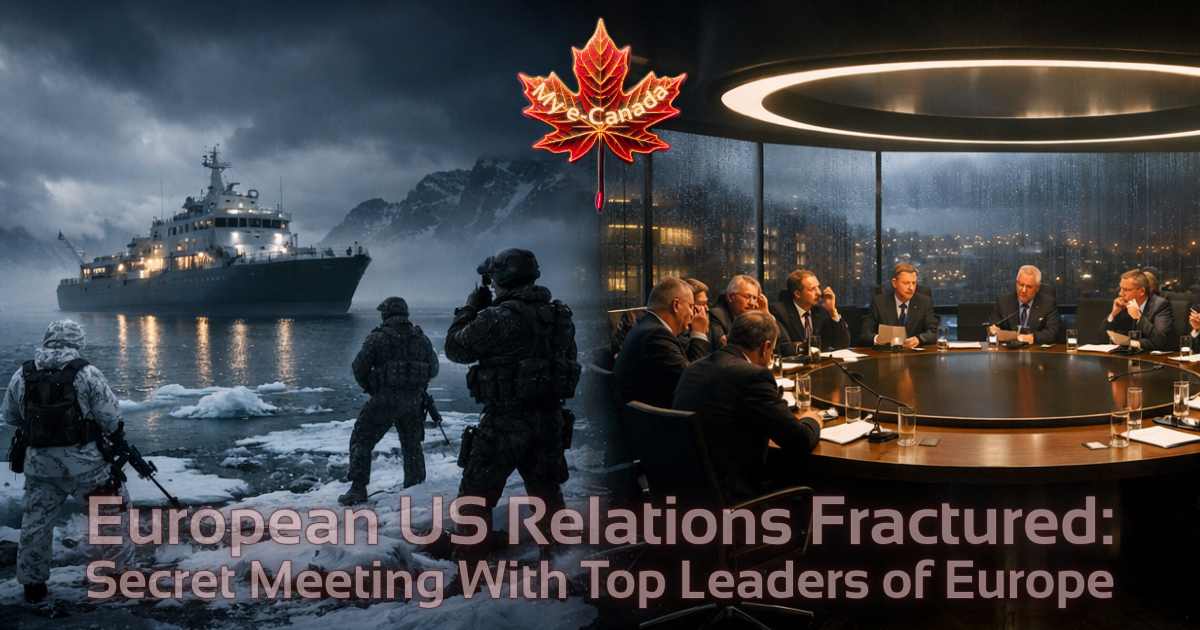 European US Relations Fractured: Europe Holds Secret Meeting