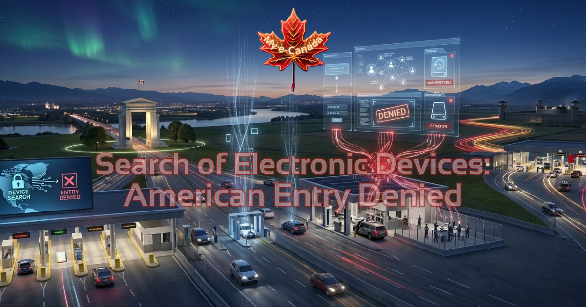 Search of Electronic Devices: American Entry Denied