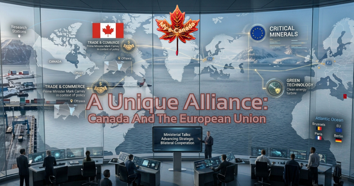 Unique Alliance: Canada and The European Union
